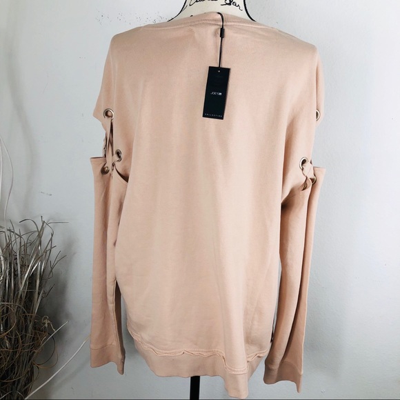 NWT JOE Š COLLECTION SWEATSHIRT TIE LONG SLEEVES - Picture 5 of 5